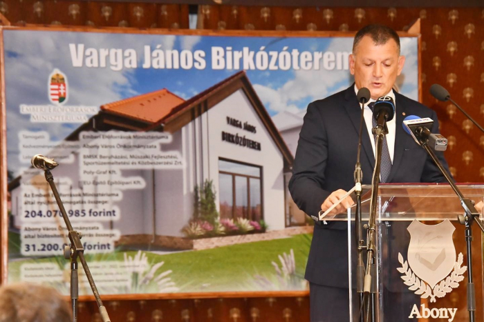 Varga János Birkózócsarnok- Avató beszéd