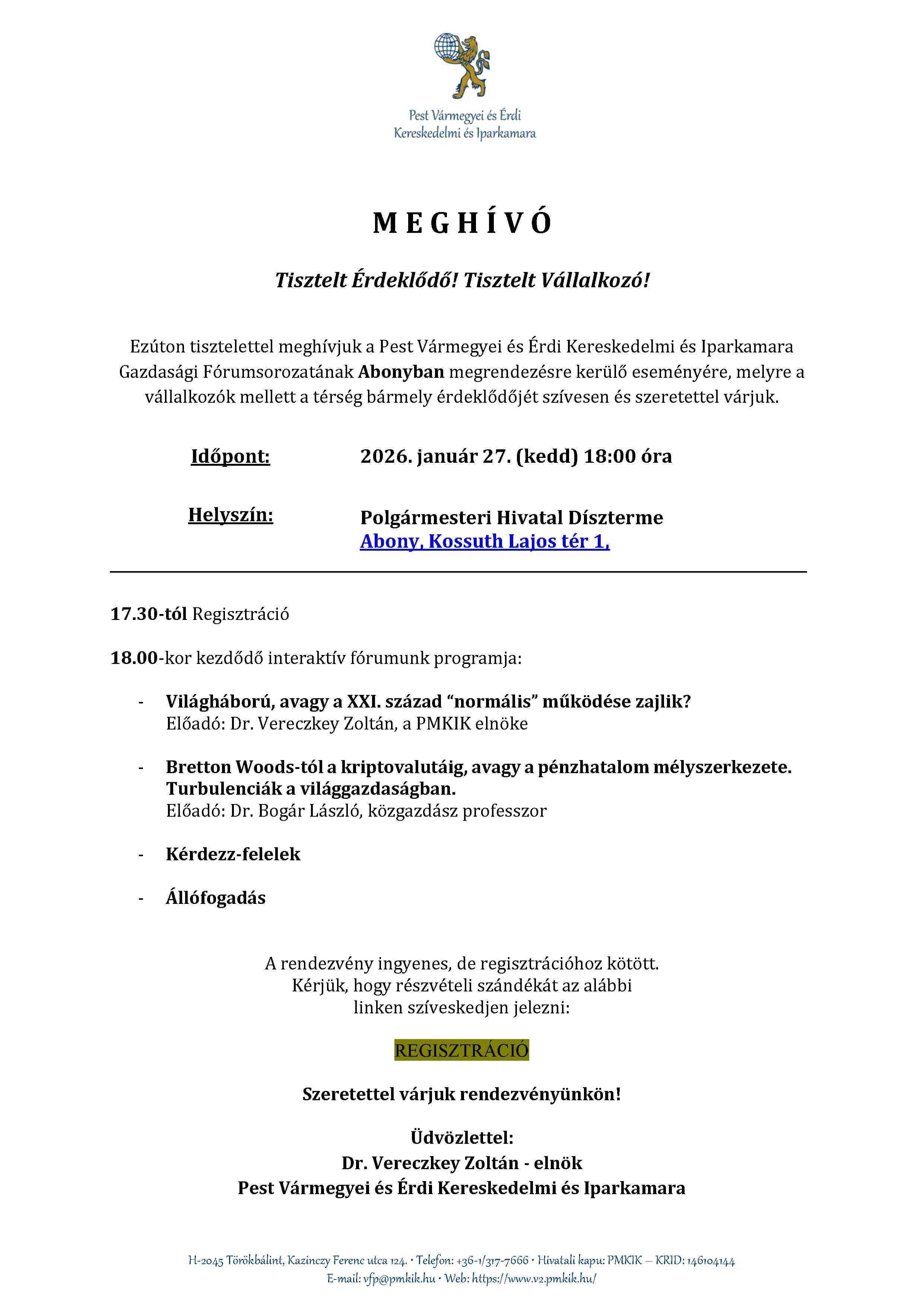 Január 27 rendezvény1