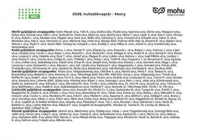 Szelektiv hulladekok gyujtesenek utemezese 2026 abony3 640 480