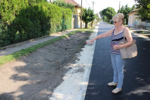 Korlátozó táblákat kér a képviselő asszony