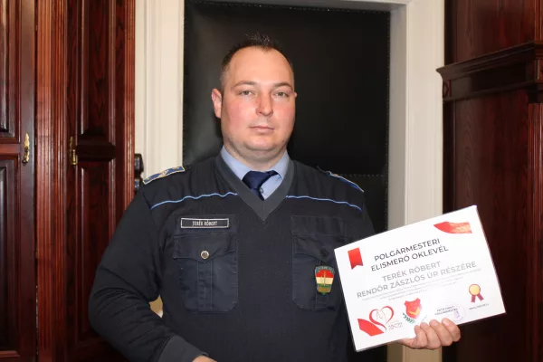 Köszönjük rendőreink munkáját!