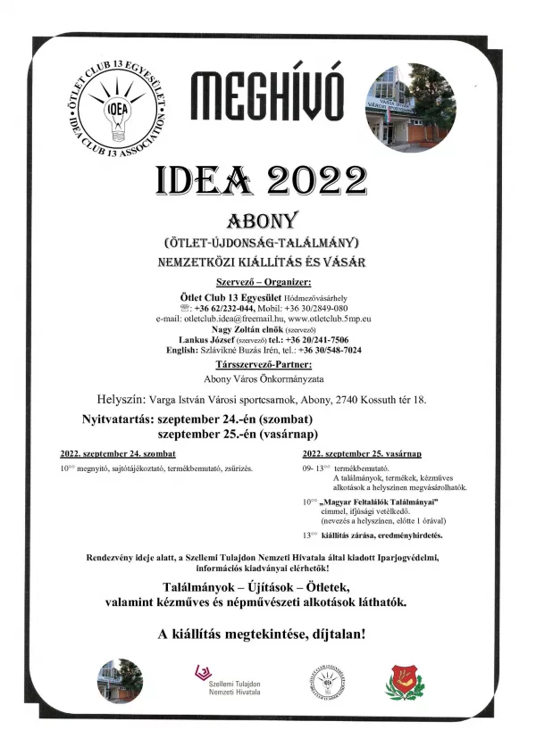 IDEA kiállítás Abonyban