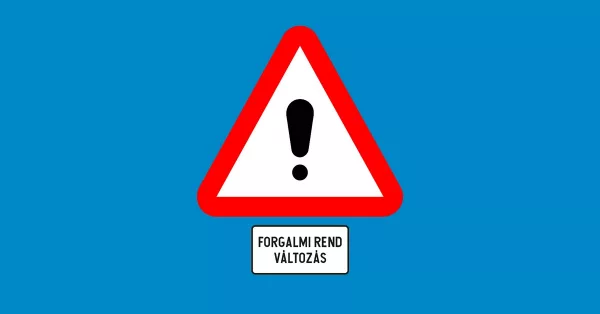 Figyelem! Rendezvény miatt változik a Főtér forgalmi rendje!