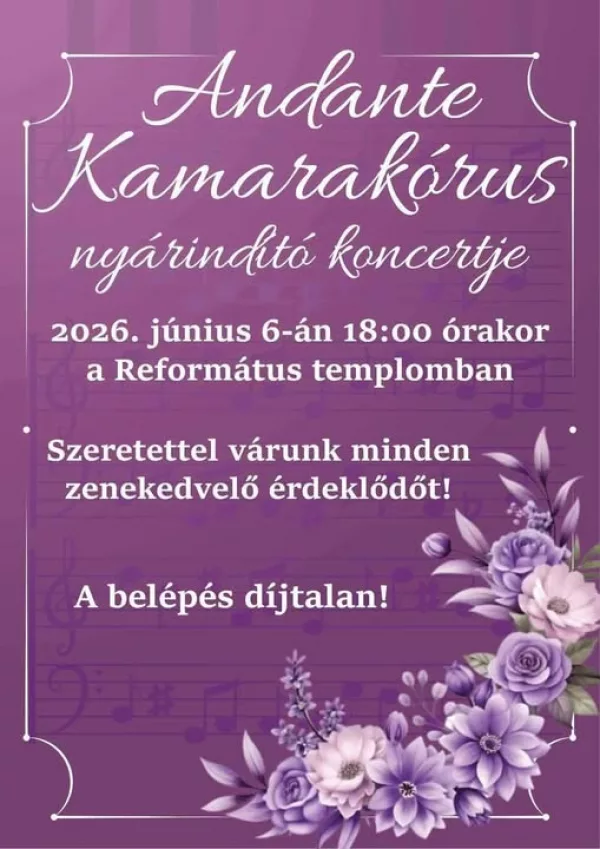 Andante Kamarakórus Koncertje