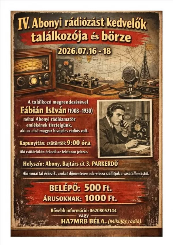 Rádiós találkozó és börze