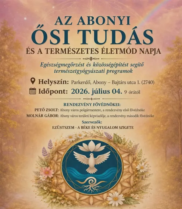 Az Abonyi Ősi Tudás és Természetes Életmód Napja