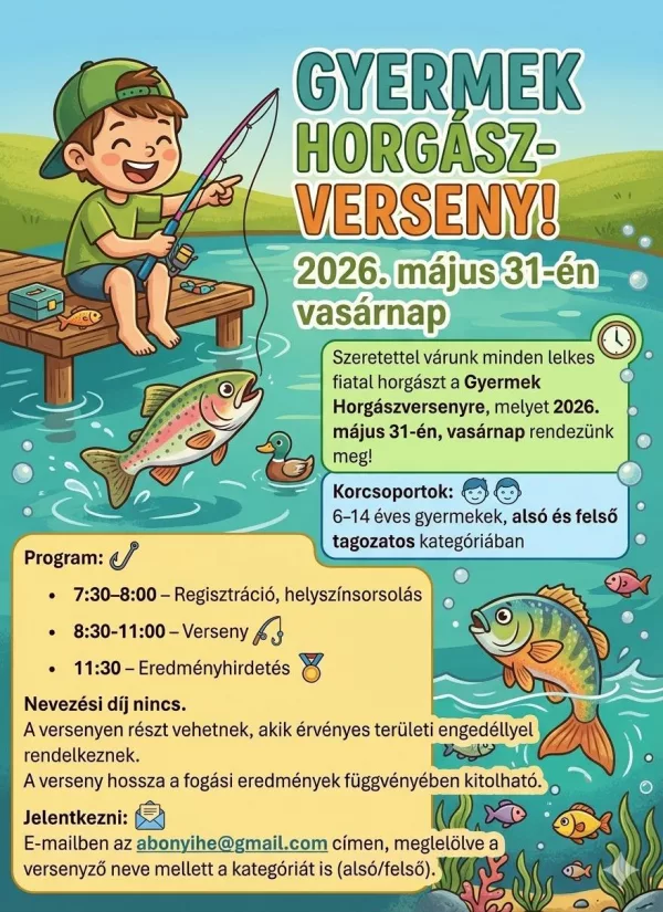 Gyermek horgászverseny