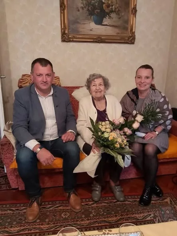 100 éves pedagógust is köszöntöttünk a Városi Pedagógusnap alkalmából