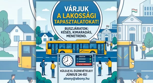 Buszjáratok: Várjuk a lakossági tapasztalatokat