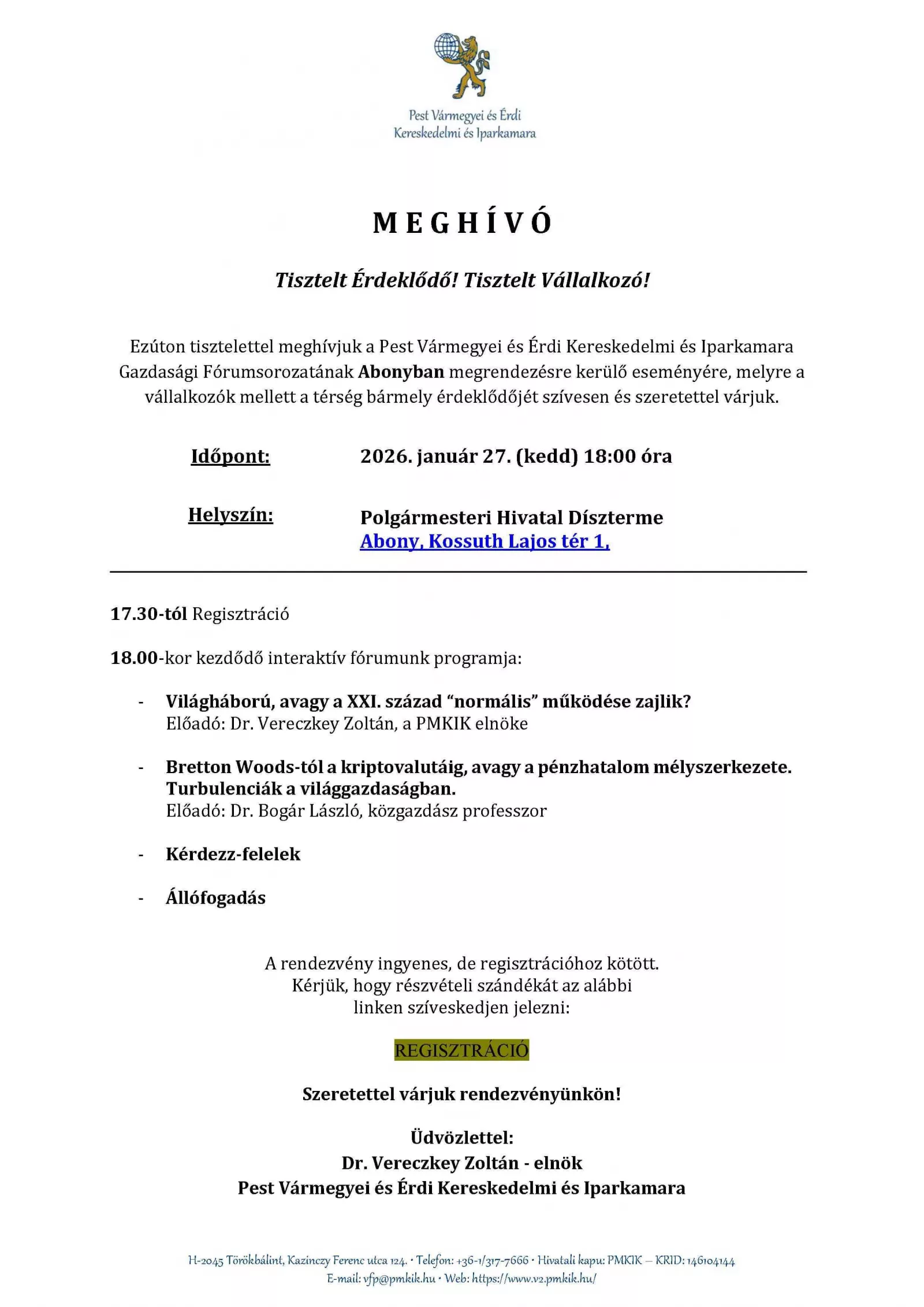 Január 27 rendezvény1