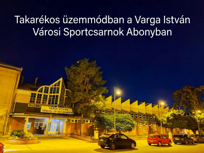 Takarékos üzemmódban a Varga István Városi Sportcsarnok
