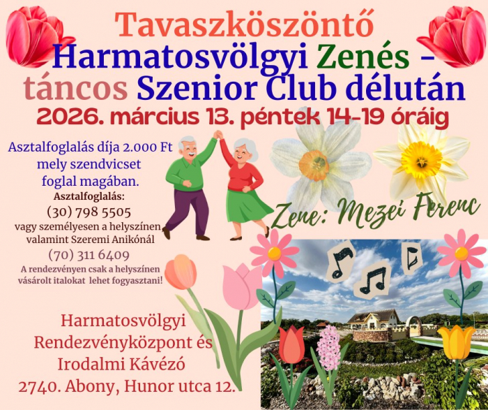 Táncos mulatság a Harmatosban