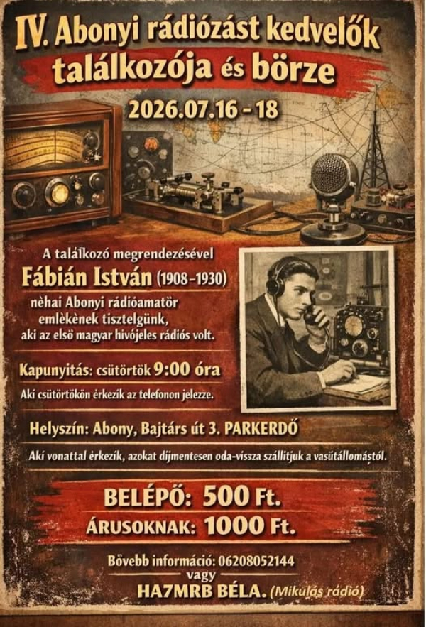 Rádiós találkozó és börze