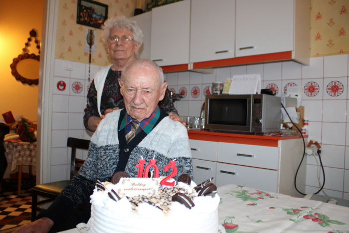 Isten éltesse Bíró Béla bácsit 102. születésnapja alkalmából!