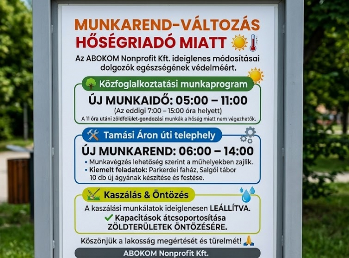 Így változik a közfoglalkoztatottak munkaideje