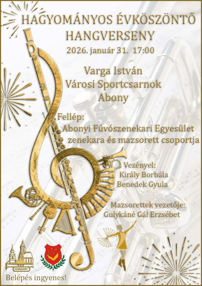 Évköszöntő hangverseny