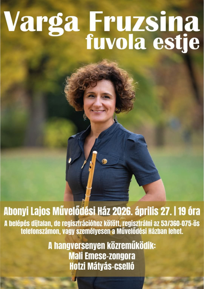 Varga Fruzsina fuvolaestje