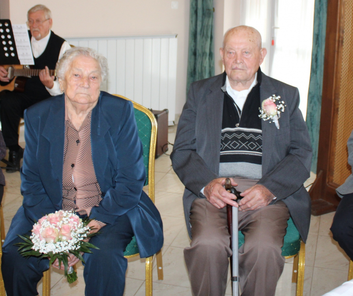Koronaékszer lakodalom, 75. Házassági évforduló Abonyban