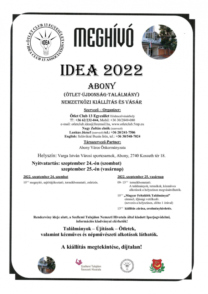 IDEA kiállítás Abonyban