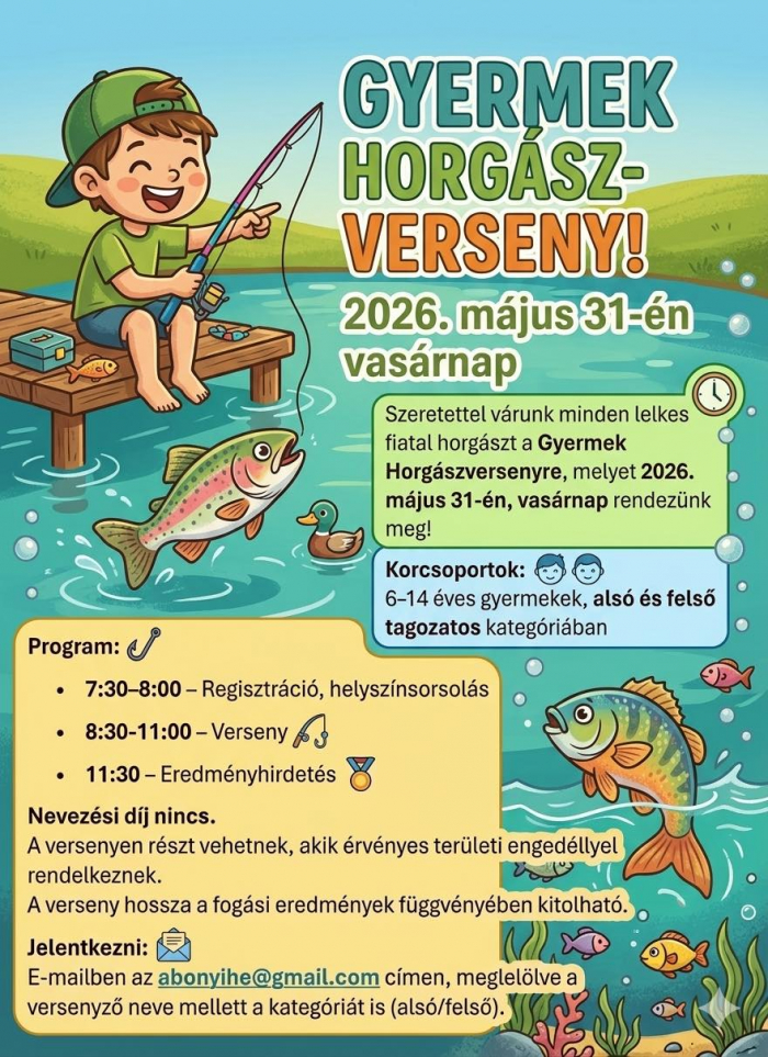 Gyermek horgászverseny