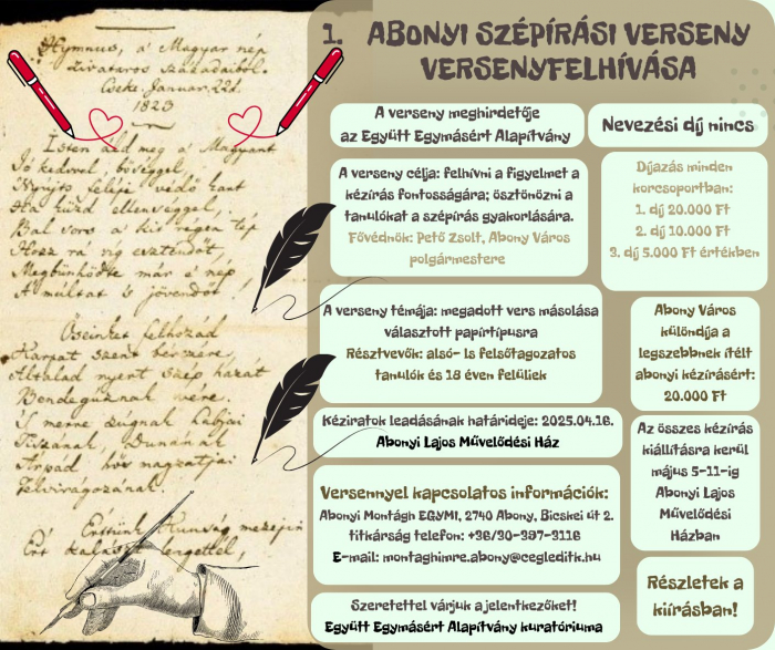 Szépírási verseny