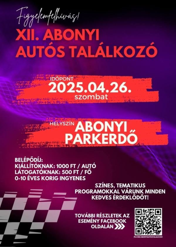 Abonyi Autós Találkozó