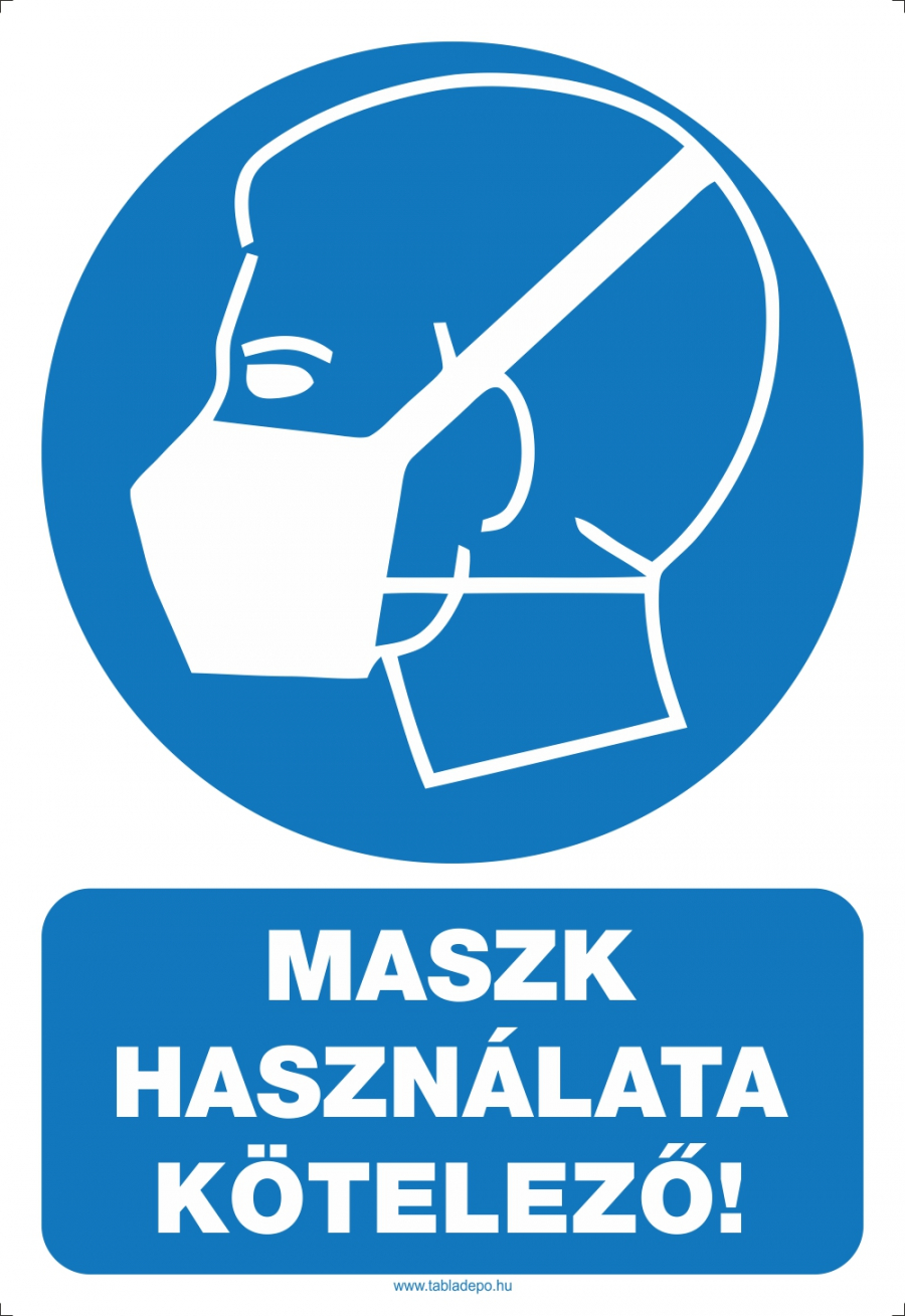 Polgármesteri utasítás kötelező maszkhasználatról
