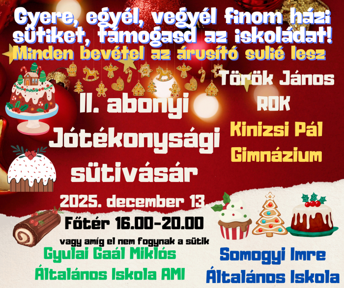 Jótékonysági sütivásár