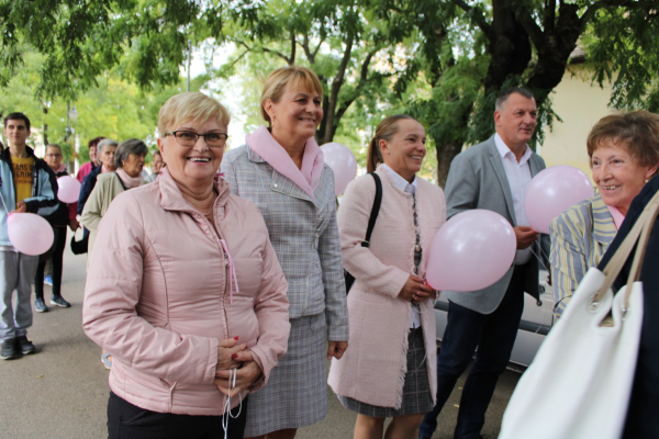 Mellrák elleni Rózsaszín rendezvény