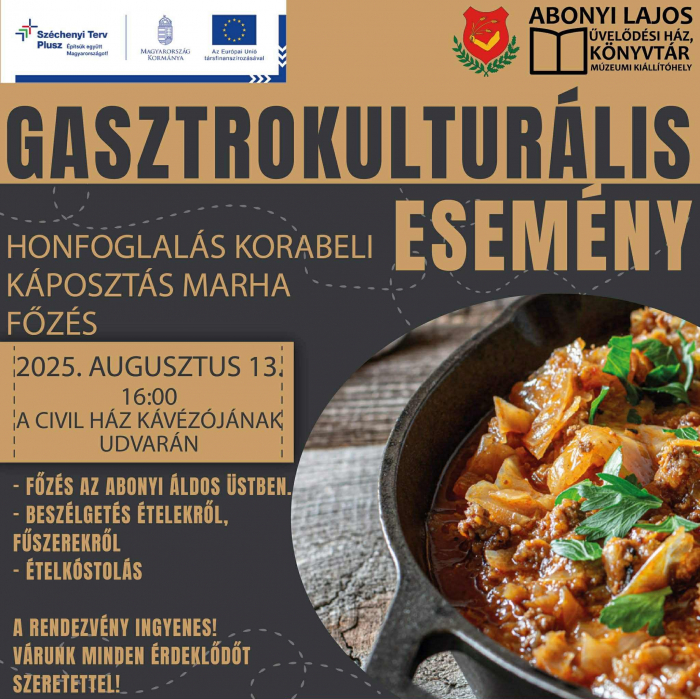Gasztrokulturális esemény