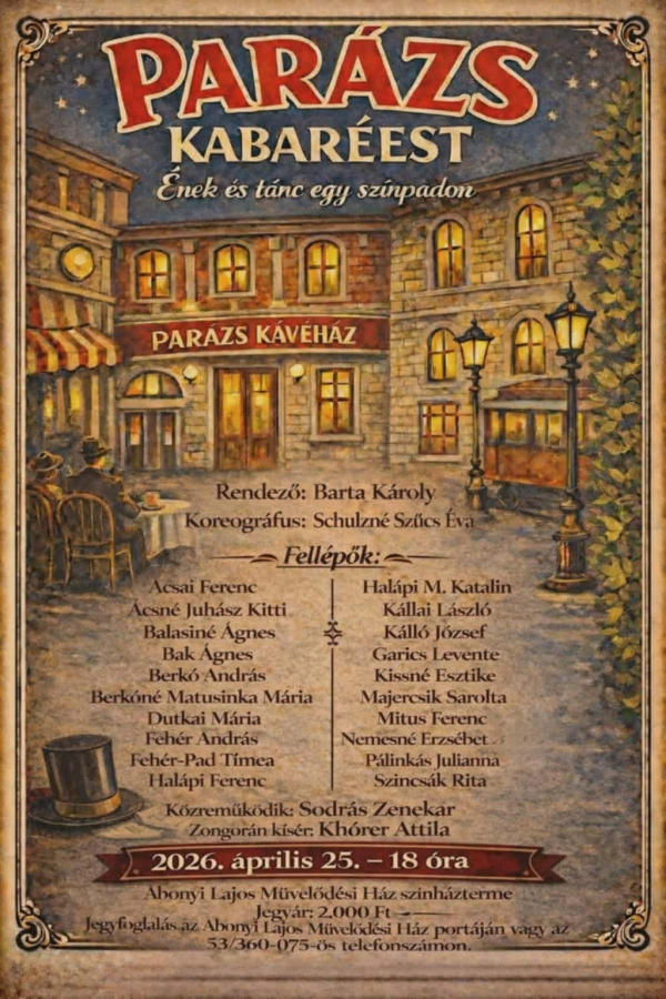 Parázs kabaré