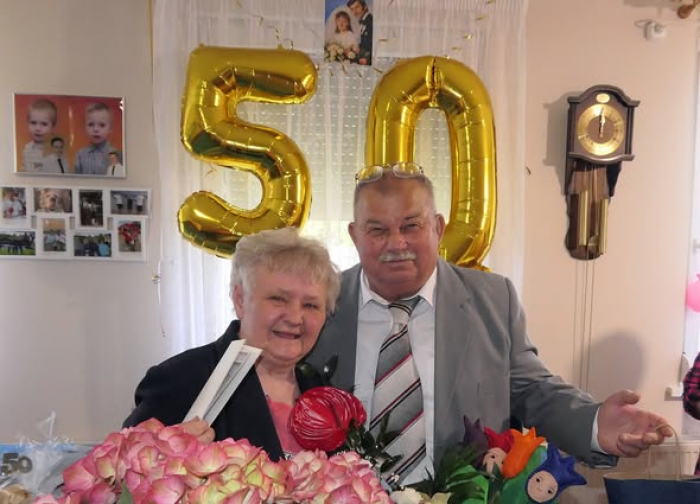 Isten éltesse a Kenéz Házaspárt 50. házassági évfordulója alkalmából 💝💝🎀🎈