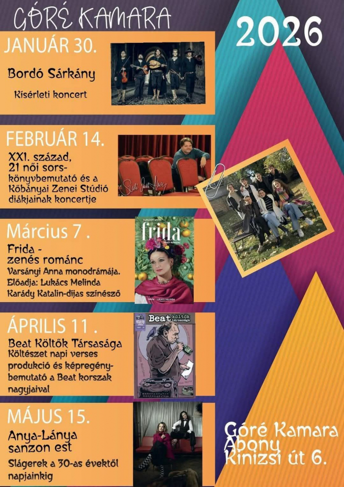 Góré kamara programjai