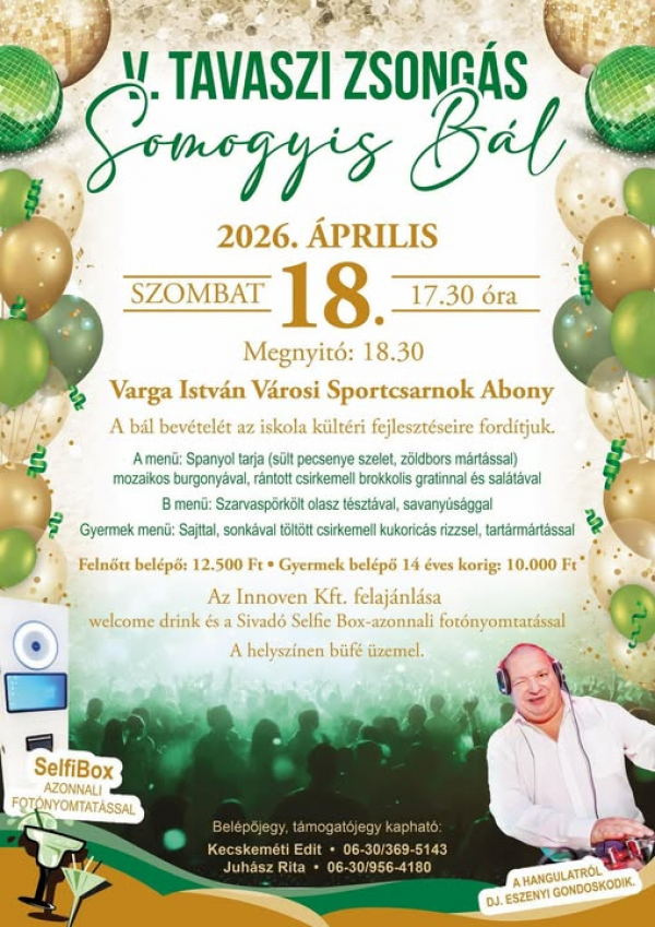 Tavaszi zsongás bál.