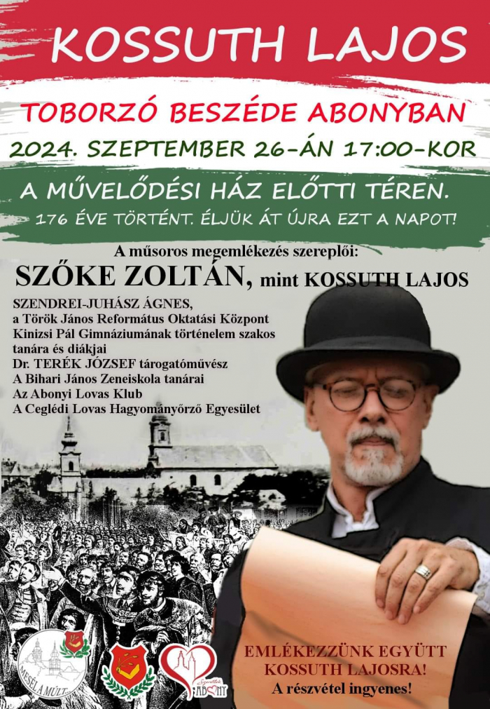 Kossuth Lajos Toborzó Beszéde Abonyban
