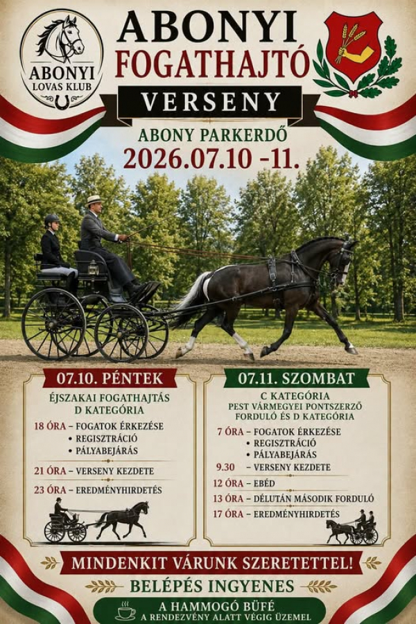 Abonyi Fogathajtó verseny