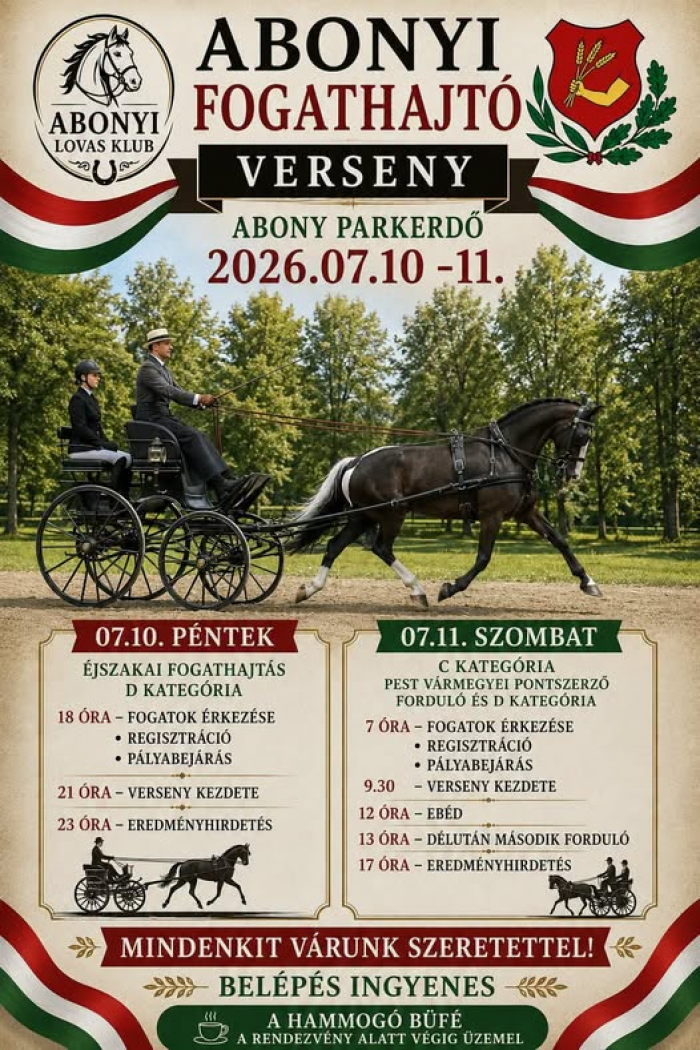 Abonyi Fogathajtó verseny