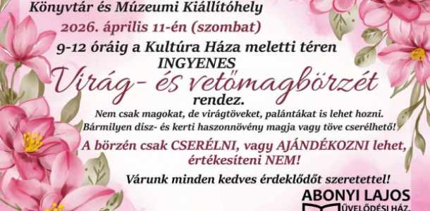 Virág- és vetőmagbörze