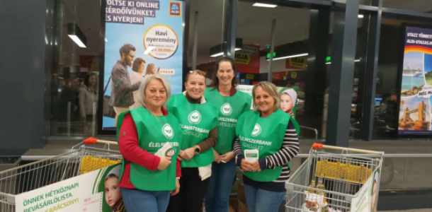 Eredményes az Élelmiszerbankkal folytatott együttműködés