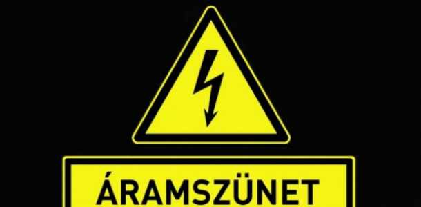 Tervezett áramszünetek