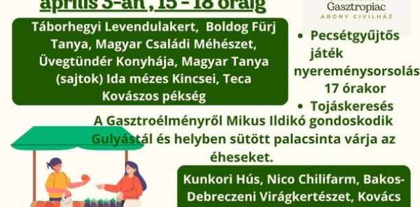 Termelői és gasztropiac