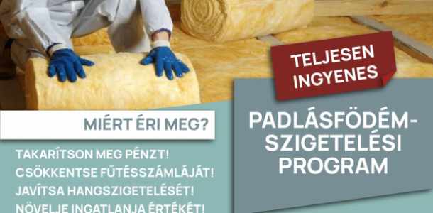 Padlásfödém szigetelés