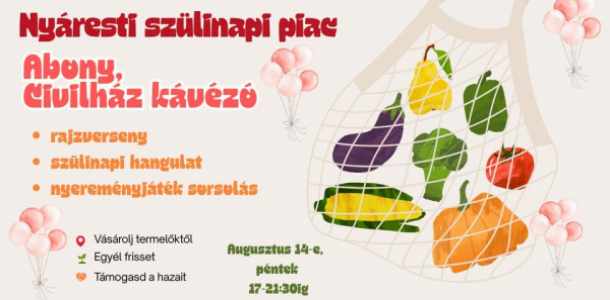 Nyáresti szülinapi piac