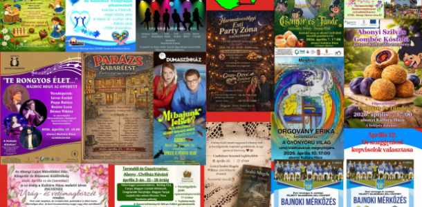 Április programajánló